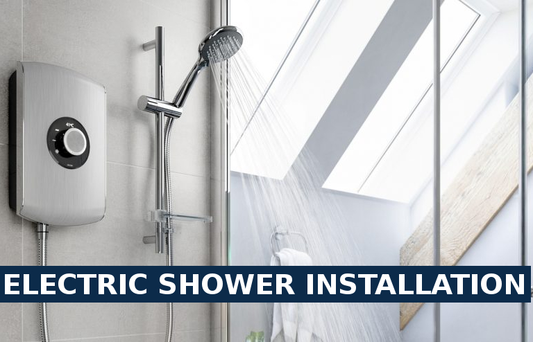 Electric shower installation West Horsley